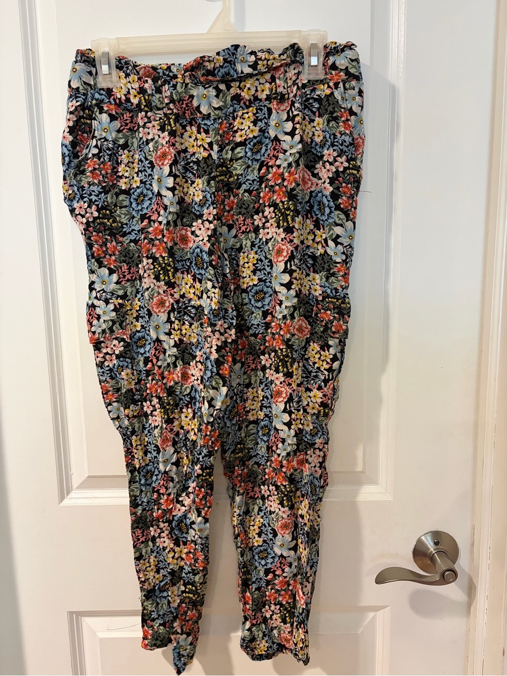Loft Floral cropped pants - Multicolor